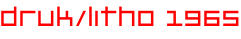 druk/litho 1965