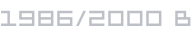 1986/2000 B